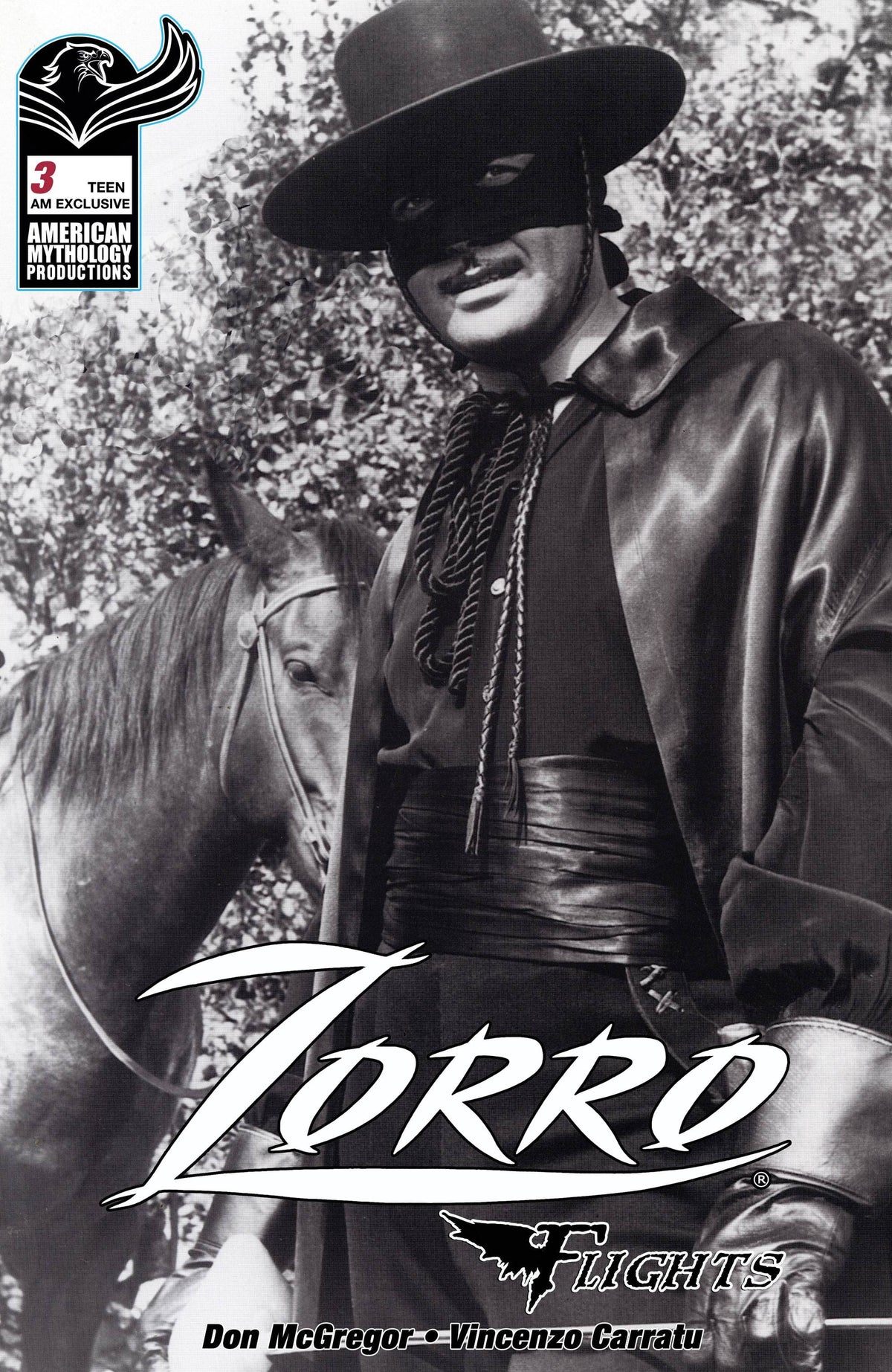 American Mythology Productions Comic Books ZORRO FLIGHTS #3 CVR D LTD FOC COVER 85609100644102241 JUL231309