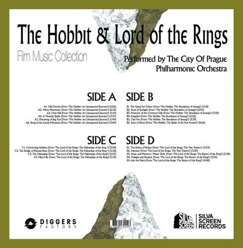 Amplified Media Services, LLC Music > Vinyl Records City of Prague Philharmonic Orchestra - The Hobbit & The Lord of the Rings: Film Music Collection 3760300311103 DGGF0013.1