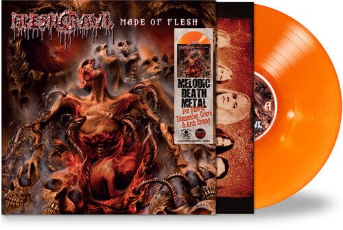 Amplified Media Services, LLC Music > Vinyl Records Fleshcrawl - Made of Flesh (Colored Vinyl, Orange, Limited Edition) 732131698428 BRUA1712.1