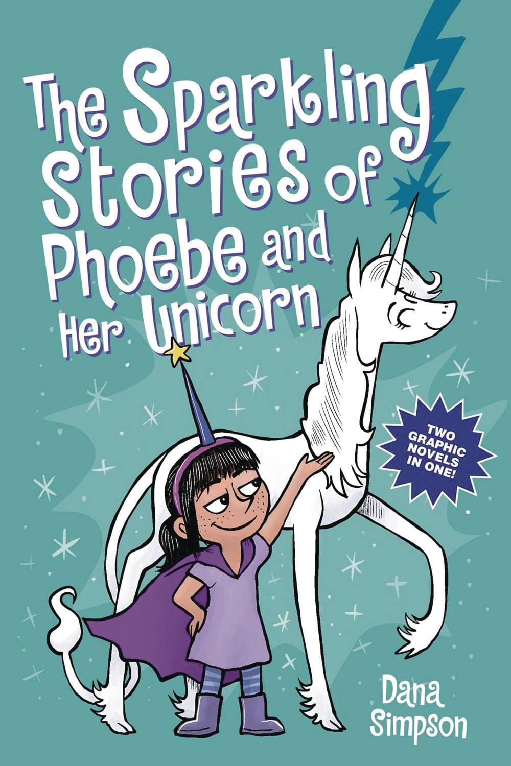 ANDREWS MCMEEL Graphic Novel Sparkling Stories Of Phoebe And Her Unicorn 2 In1 9781524880903 APR231161