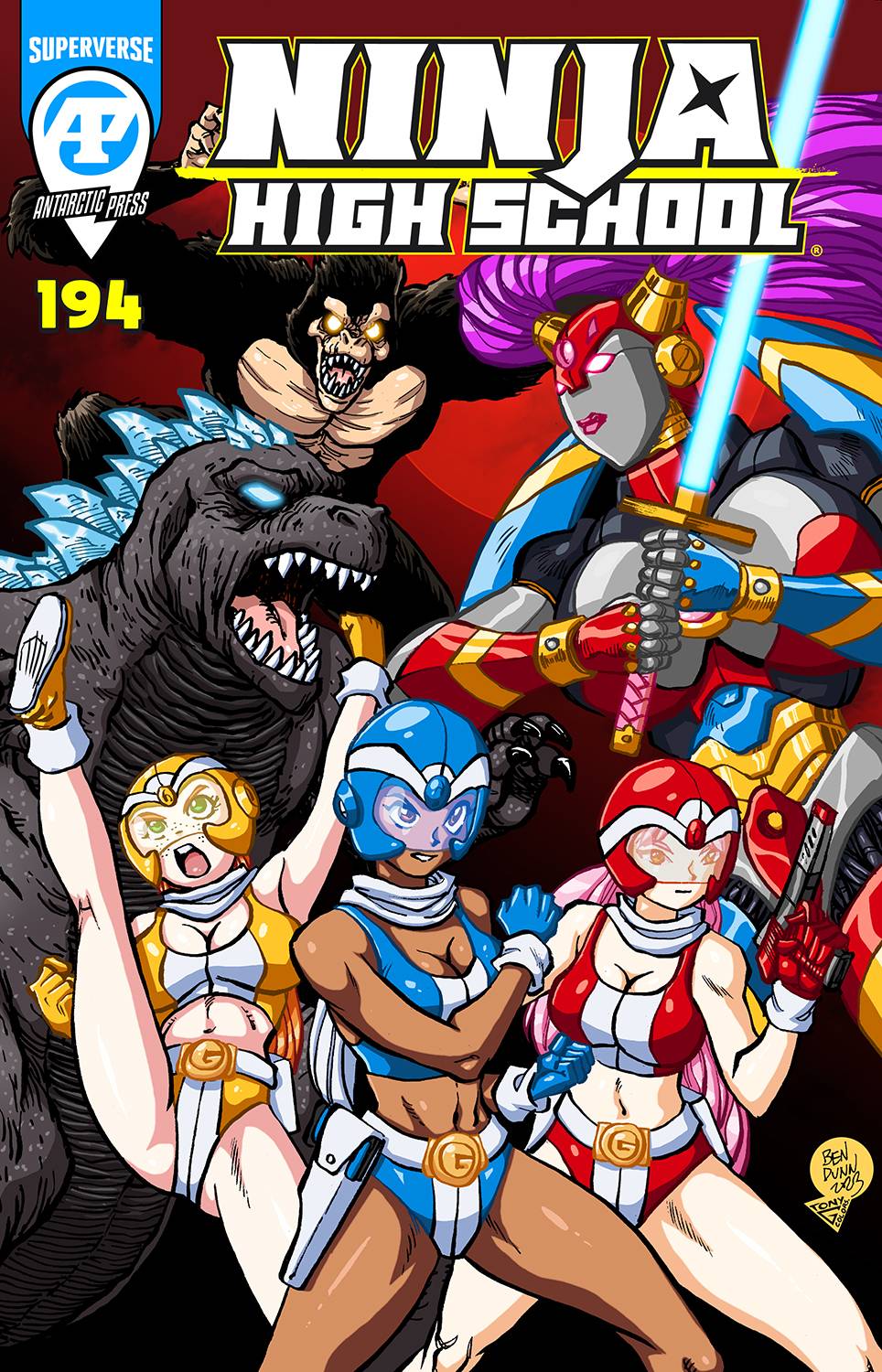 ANTARCTIC PRESS Comic Books NINJA HIGH SCHOOL #194 61072114001719411 FEB241199