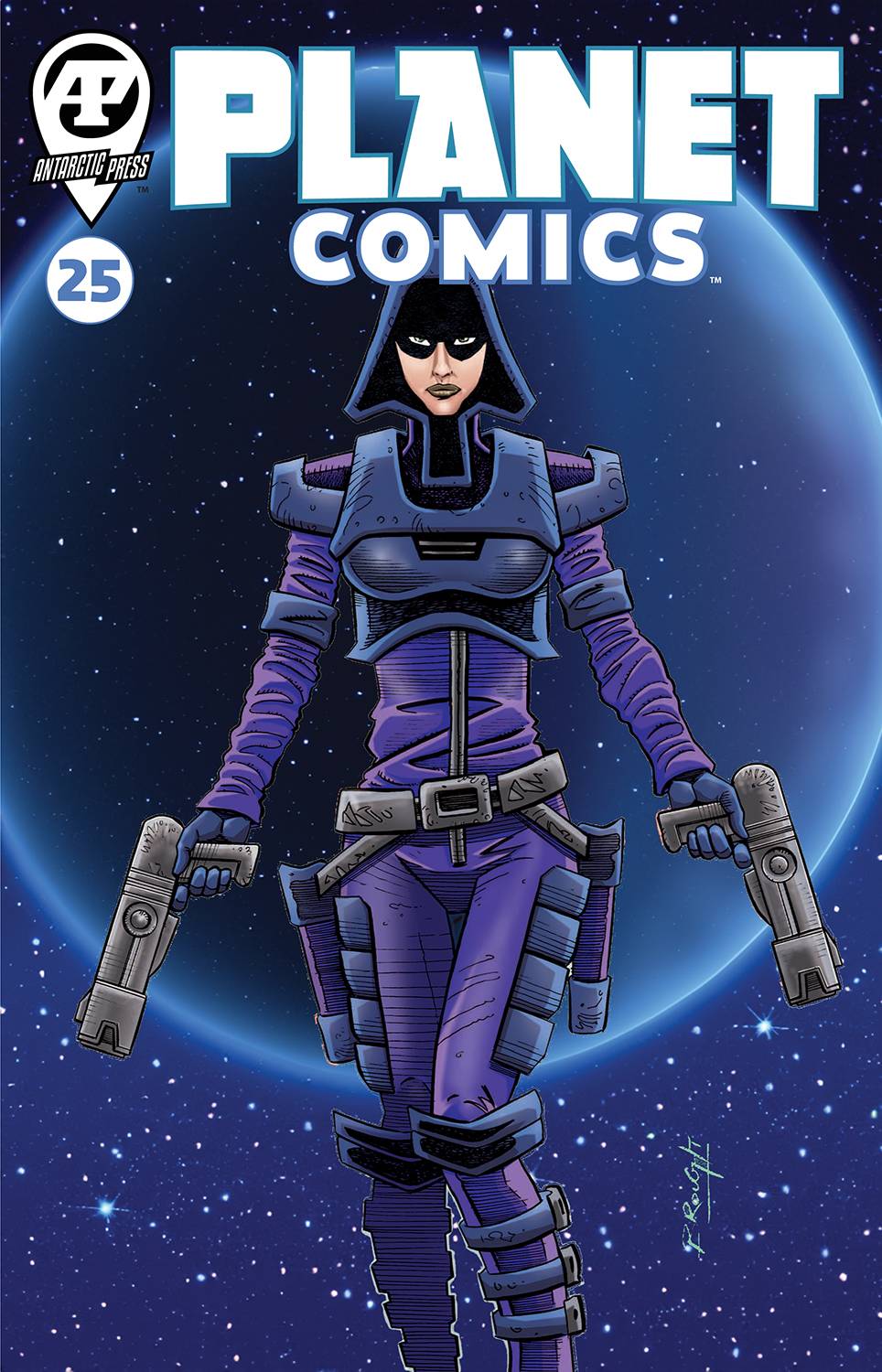 Antarctic Press Comic Books PLANET COMICS #25 CVR A BROUGHTON 61072116044202511 SEP231419