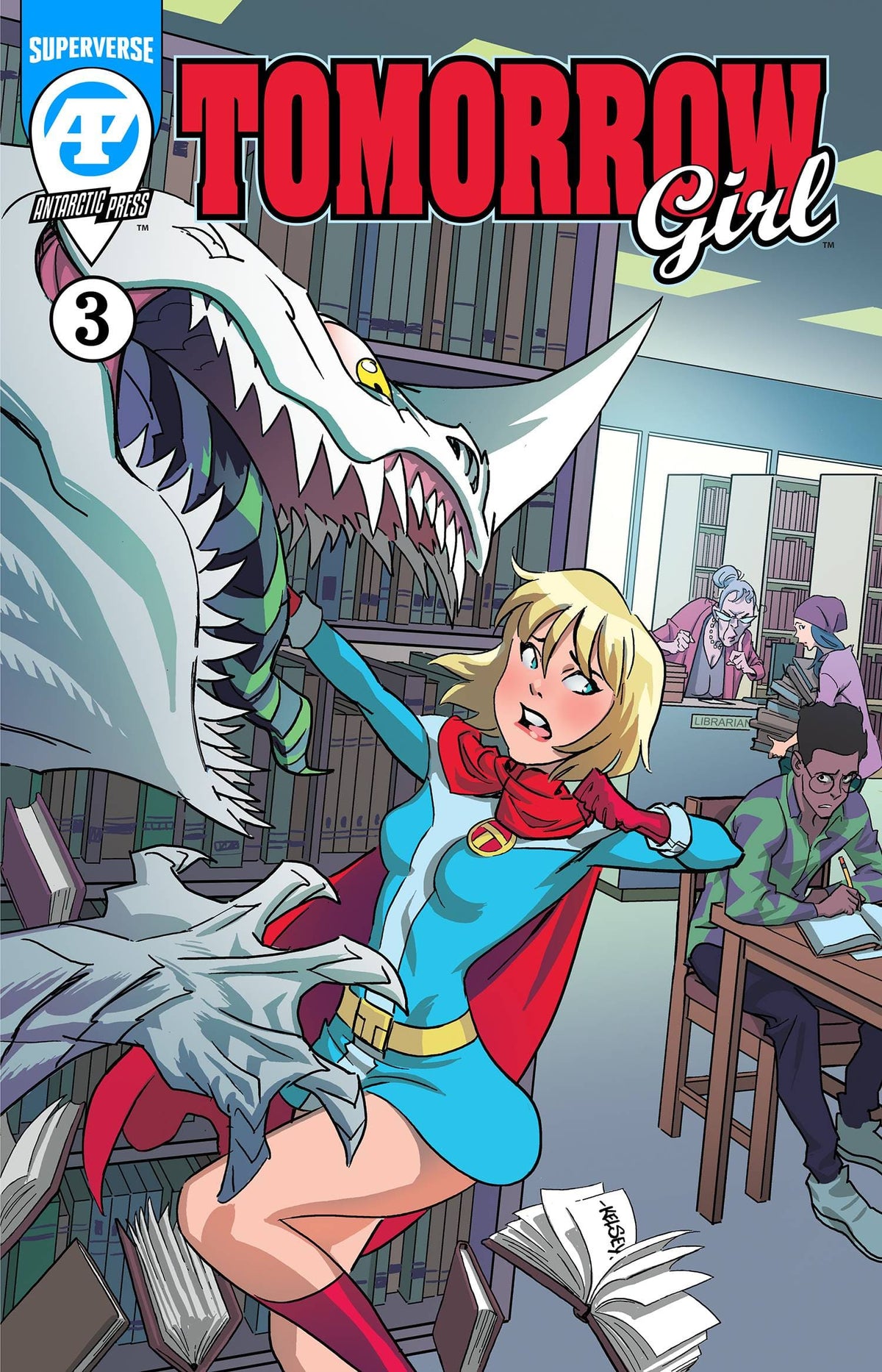 Antarctic Press Comic Books TOMORROW GIRL #3 (C: 0-1-1) 61072120048300311 JUL231378
