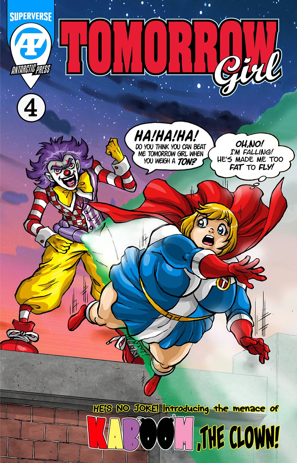 Antarctic Press Comic Books TOMORROW GIRL #4 CVR A BEN DUNN 61072120048300411 SEP231415