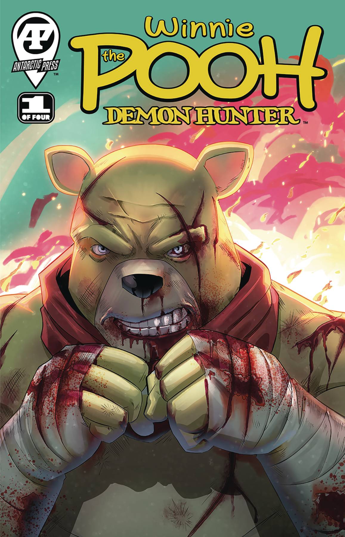 ANTARCTIC PRESS Comic Books WINNIE THE POOH DEMON HUNTER #1 (OF 4) CVR A MUELLER 61072123047300111 APR241257