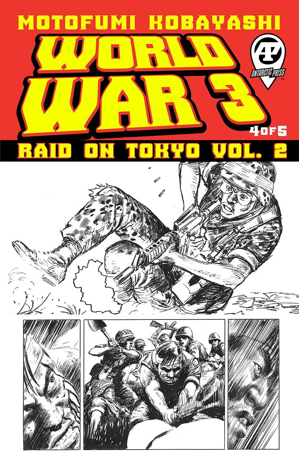 ANTARCTIC PRESS Comic Books World War 3 Raid On Tokyo Vol 2 #4 (Of 5) 61072123046601711 DEC231216