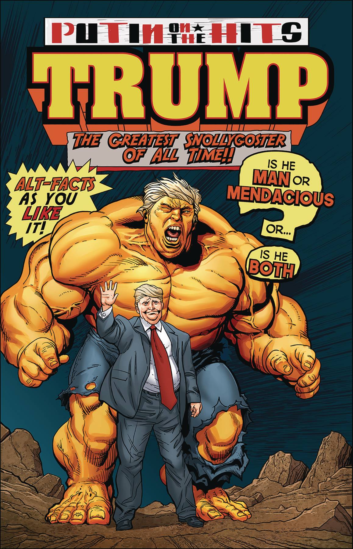 ANTARCTIC PRESS Graphic Novel TRUMP PUTIN ON THE HITS 9780930655624 JAN181207