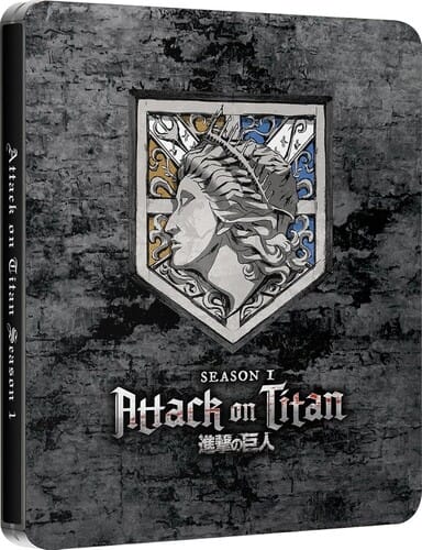 BR: Attack on Titan: Season 1 Complete (Steelbook).