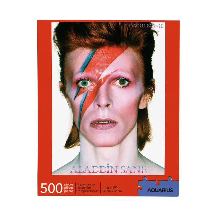 AQUARIUS, GAMAGO, ICUP, & ROCK SAWS by NMR Brands Puzzles > Jigsaw Puzzles David Bowie - Aladdin Sane (500 Piece Jigsaw Puzzle) 840391148550 62198
