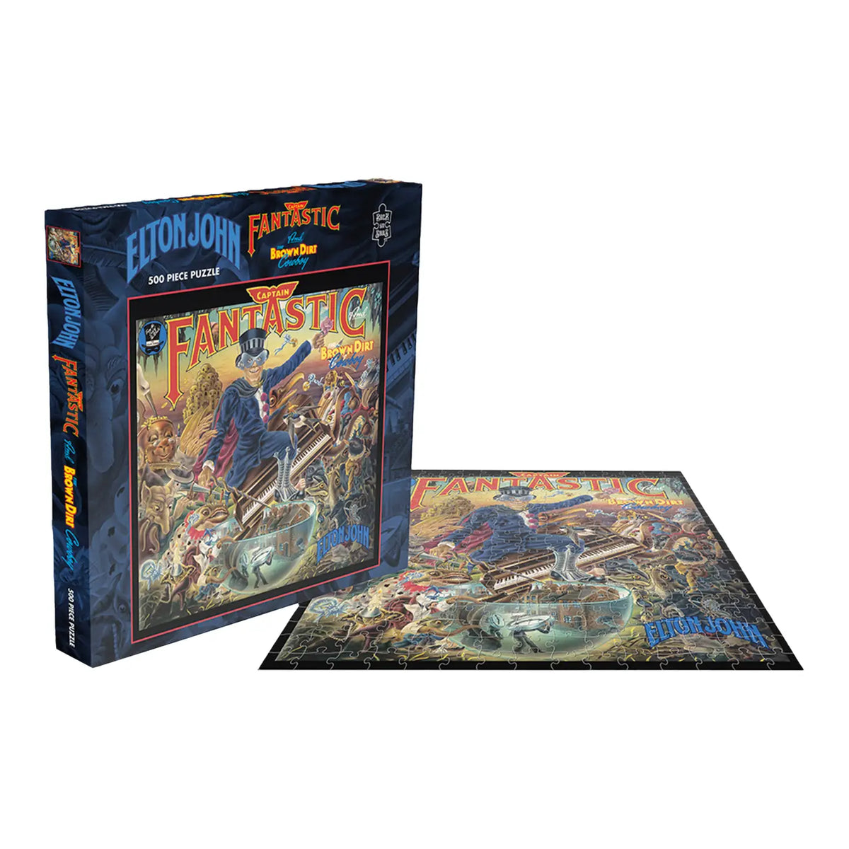 AQUARIUS, GAMAGO, ICUP, & ROCK SAWS by NMR Brands Puzzles > Jigsaw Puzzles Elton John - Captain Fantastic & the Brown Dirt Cowboy (500 Piece Jigsaw Puzzle) 803343251531 RSAW047PZ