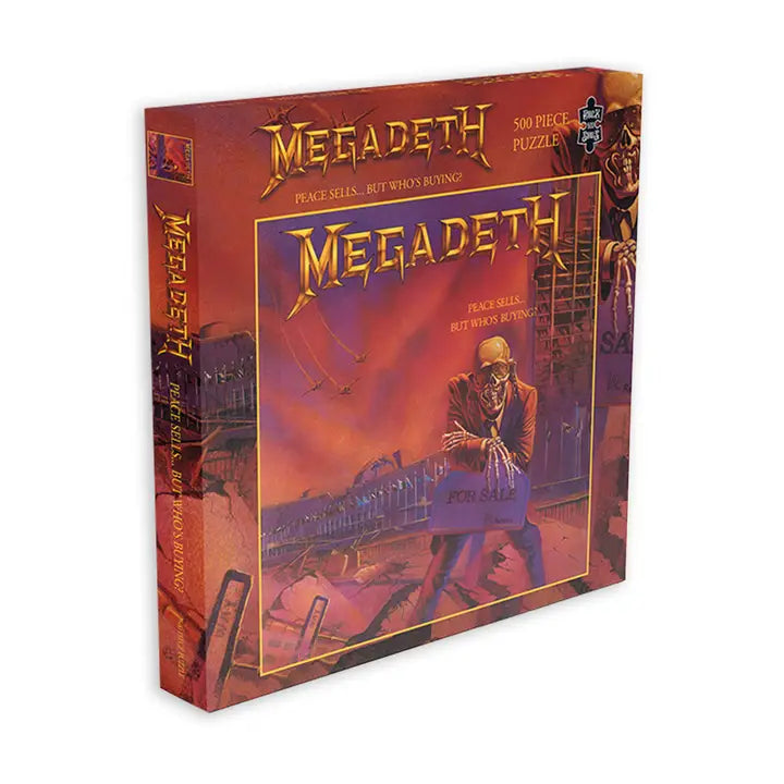 AQUARIUS, GAMAGO, ICUP, & ROCK SAWS by NMR Brands Puzzles > Jigsaw Puzzles Megadeth - Peace Sells… But Who's Buying? (500 Piece Jigsaw Puzzle) 803343262230 RSAW112PZ