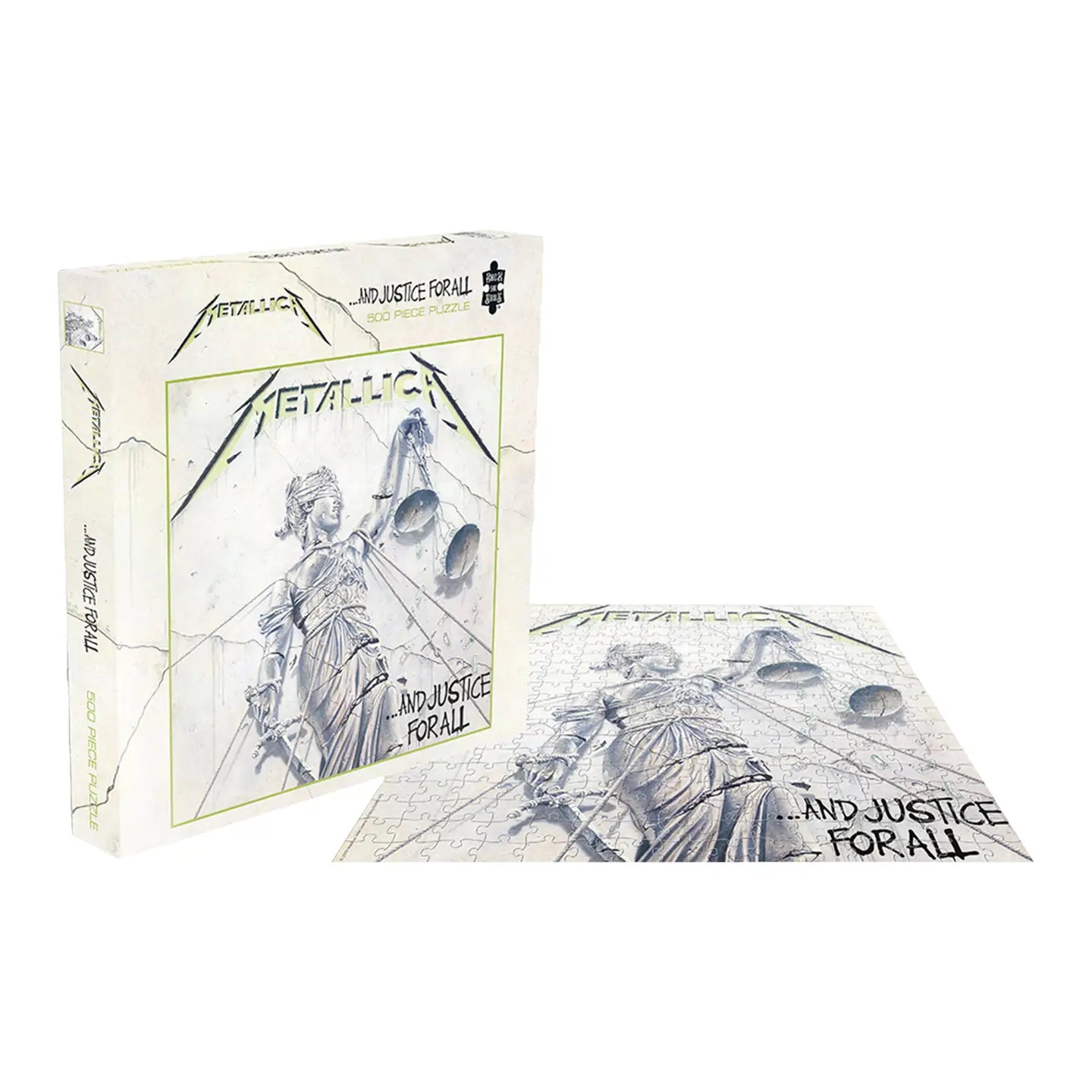 AQUARIUS, GAMAGO, ICUP, & ROCK SAWS by NMR Brands Puzzles > Jigsaw Puzzles Metallica - & Justice For All (500 Piece Jigsaw Puzzle) 803343234480 RSAW017PZ