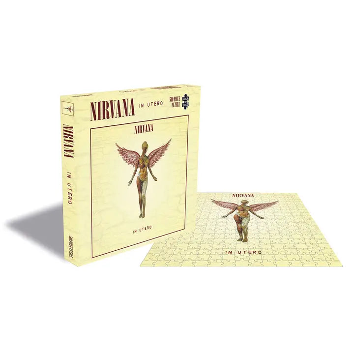 AQUARIUS, GAMAGO, ICUP, & ROCK SAWS by NMR Brands Puzzles > Jigsaw Puzzles Nirvana - In Utero (500 Piece Jigsaw Puzzle) 803343261745 RSAW108PZ