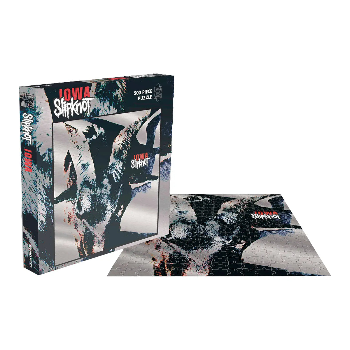 AQUARIUS, GAMAGO, ICUP, & ROCK SAWS by NMR Brands Puzzles > Jigsaw Puzzles Slipknot - Iowa (500 Piece Foil Jigsaw Puzzle) 803341528703 RSAW203PZ