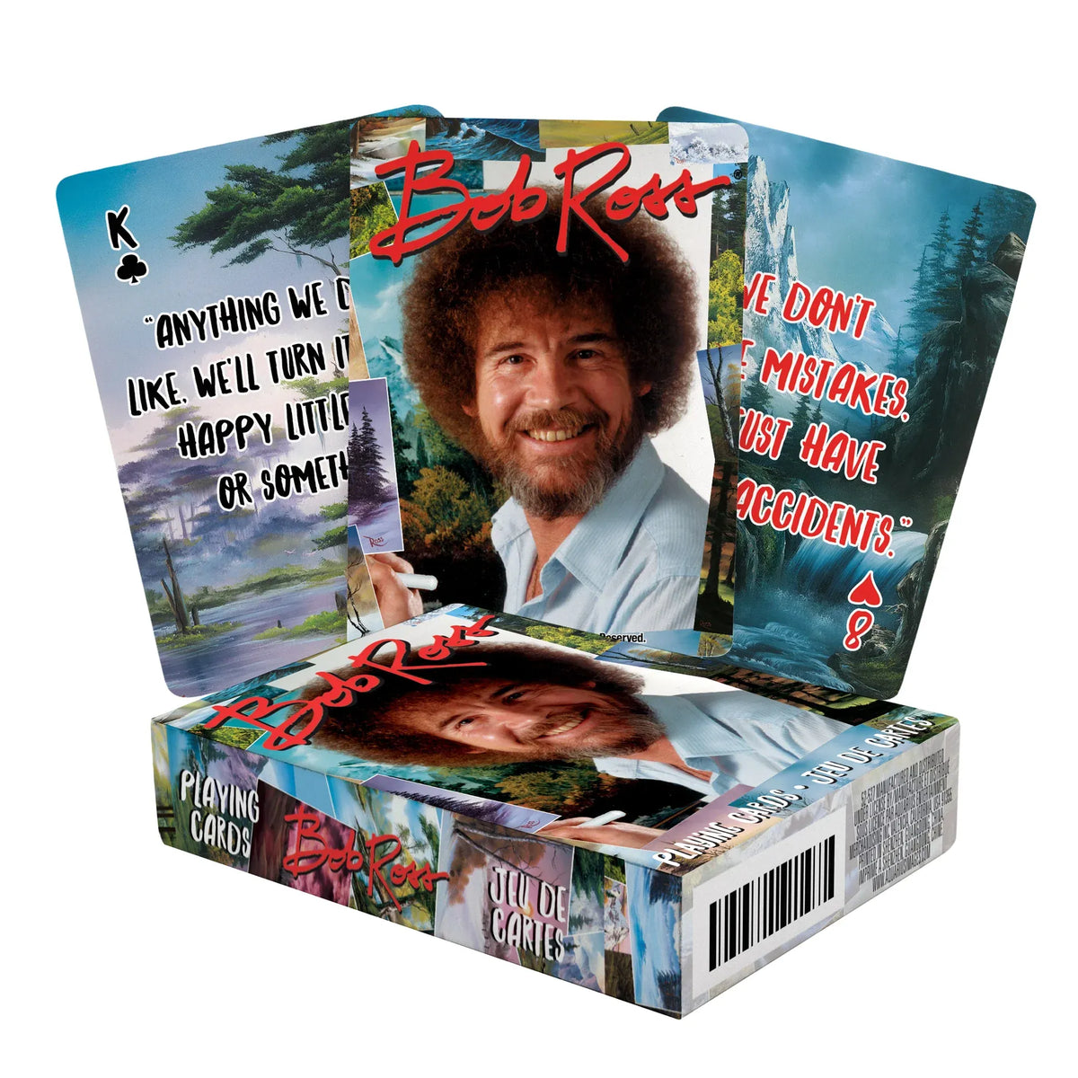 Aquarius Games > Playing Cards Playing Cards: Bob Ross - Quotes 840391123366 52537