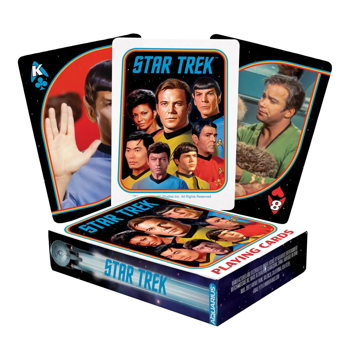 Aquarius Games > Playing Cards Playing Cards: Star Trek - Original Series 840391170919 52860