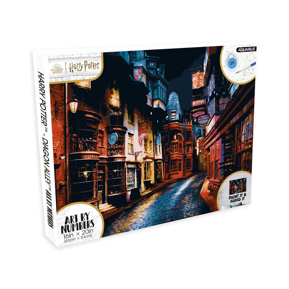 Aquarius Hobby Supplies > Other Hobby Supplies Art By Numbers: Harry Potter - Diagon Alley 840391175778 88039