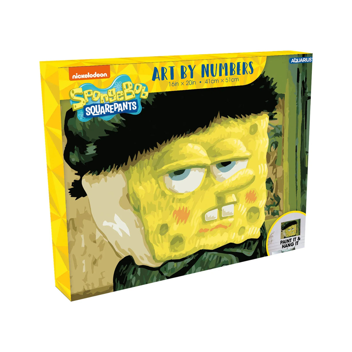 Aquarius Hobby Supplies > Other Hobby Supplies Art By Numbers: Spongebob Squarepants - Van Gogh 840391166295 88005
