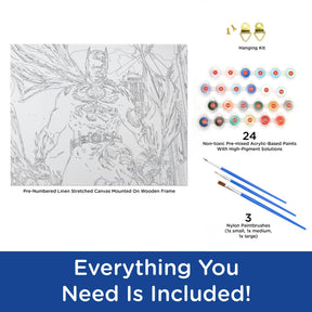 Aquarius Hobby Supplies > Supply Kits Art By Numbers: DC Comics - Batman 840391183193 88042