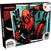 Aquarius Hobby Supplies > Supply Kits Art By Numbers: Marvel - Deadpool 840391180185 88040