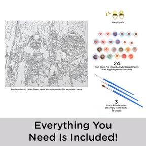 Aquarius Hobby Supplies > Supply Kits Art By Numbers: Star Wars - Darth Vader 840391170605 88029