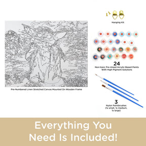 Aquarius Hobby Supplies > Supply Kits Art By Numbers: Star Wars - Mandalorian 840391170612 88030