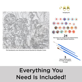 Aquarius Hobby Supplies > Supply Kits Art By Numbers: Star Wars - One Sheet 840391170629 88031