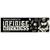 Arcane Bullshit Decor > Stickers Bumper Sticker - "Infinite Darkness" (Glow in the Dark) STI-BUM-10X-INF STI-BUM-10X-INF