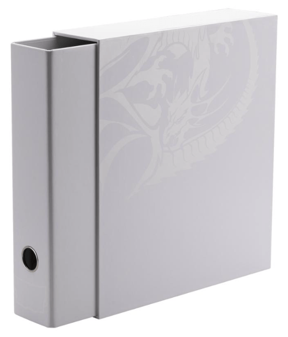 Arcane Tinmen Game Supplies > Card Binders Dragon Shields: Sanctuary Slipcase Binder - White 5706569336011 ATM 33601