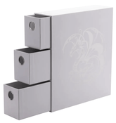 Arcane Tinmen Game Supplies > Card Boxes Dragon Shields: Fortress Card Drawers - White 5706569337018 ATM 33701