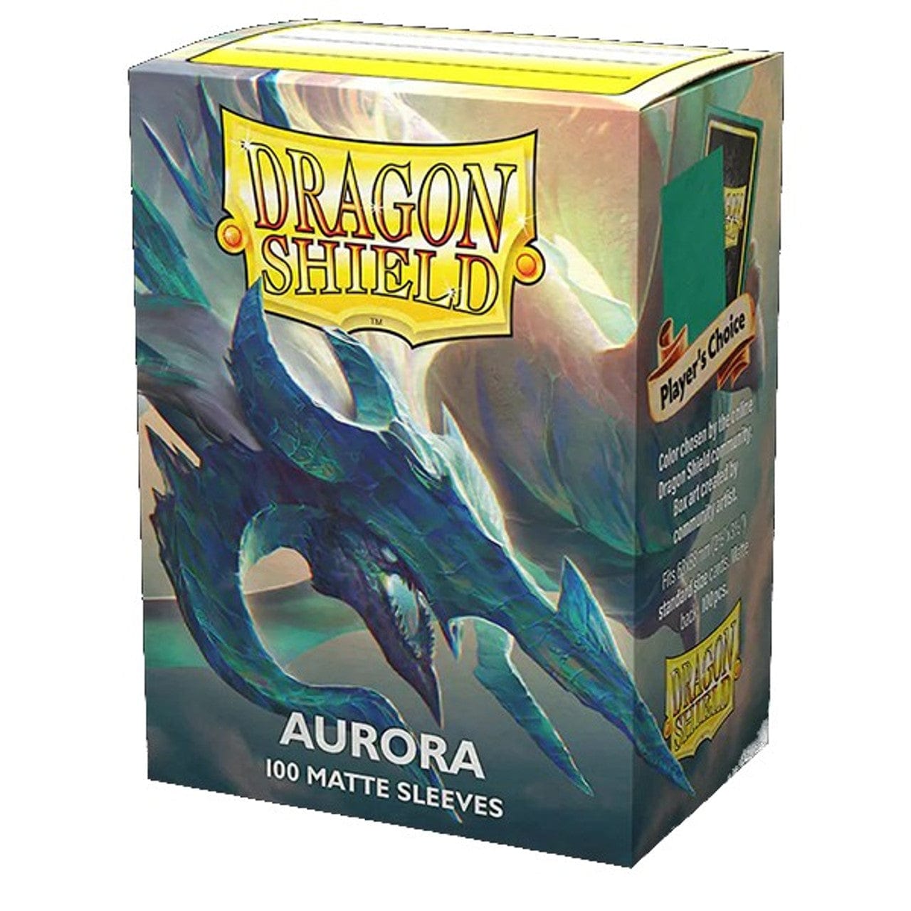 Arcane Tinmen Game Supplies > Card Sleeves Dragon Shield: Matte Sleeves 100ct - Aurora 5706569110581 ATM 11058