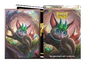 Arcane Tinmen Game Supplies > Card Sleeves Dragon Shields: (100) Brushed Art - Bushdrake 5706569121228 ATM 12122