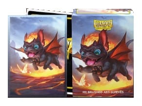 Arcane Tinmen Game Supplies > Card Sleeves Dragon Shields: (100) Brushed Art - Wufdragon 5706569121235 ATM 12123