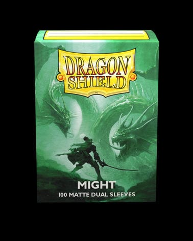 Arcane Tinmen Game Supplies > Card Sleeves Dragon Shields: (100) Matte Dual - Might 5706569150587 ATM 15058