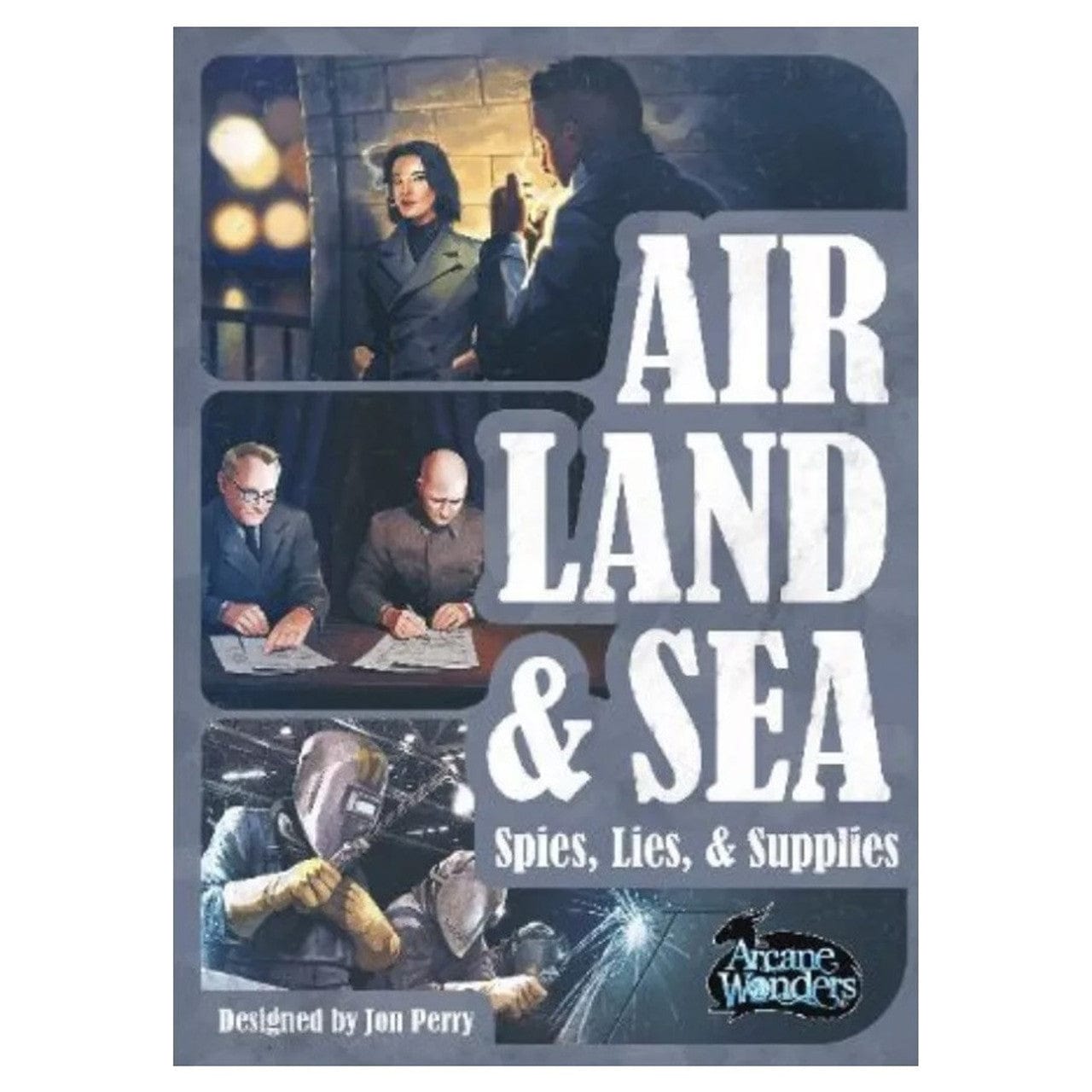 Arcane Wonders Board Games > Small Box Games > Expansions Air Land & Sea: Spies, Lies, & Supplies Expansion 853211004912 AWG AW03ASX1