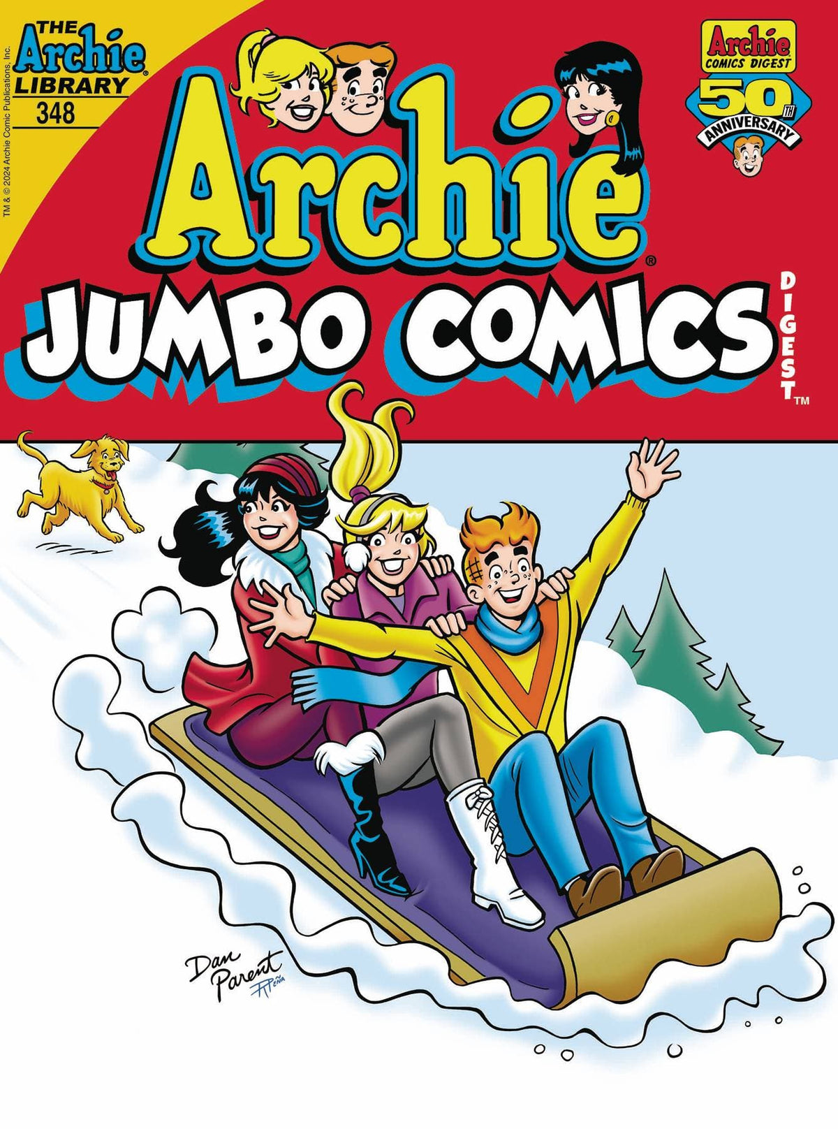 ARCHIE COMIC PUBLICATIONS Comic Books Archie Jumbo Comics Digest #348 76281646951734811 DEC231233