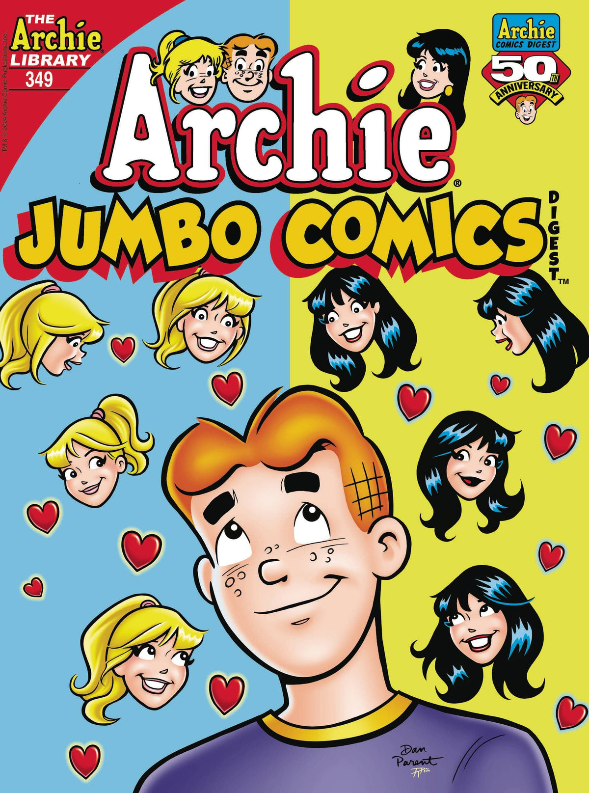 ARCHIE COMIC PUBLICATIONS Comic Books ARCHIE JUMBO COMICS DIGEST #349 76281646951734911 FEB241211