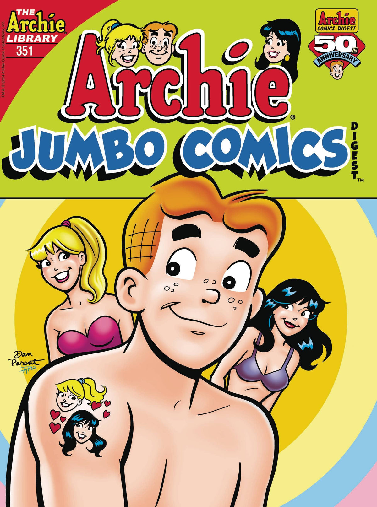 ARCHIE COMIC PUBLICATIONS Comic Books ARCHIE JUMBO COMICS DIGEST #351 76281646951735111 APR241020