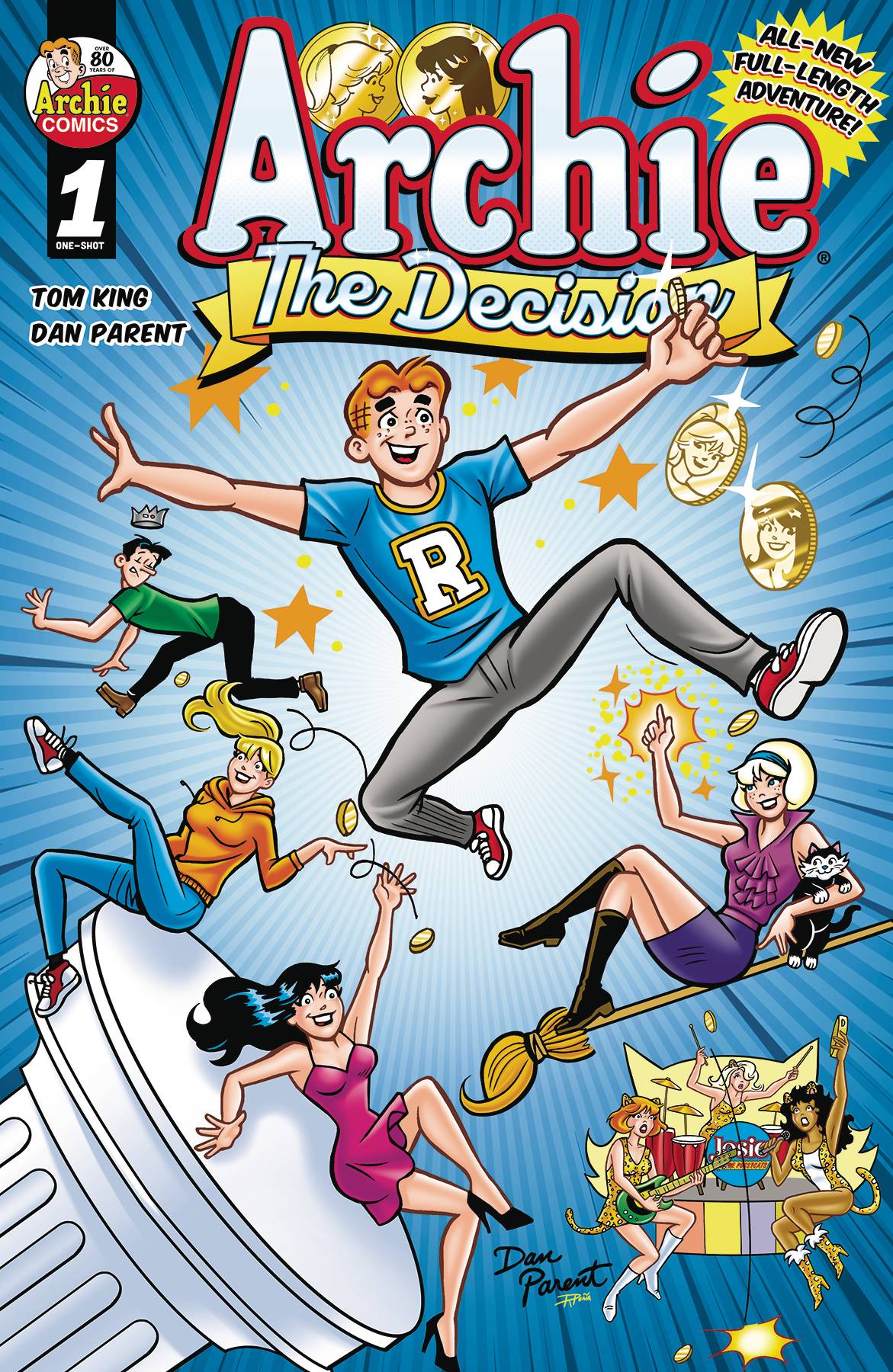 Archie Comic Publications Comic Books ARCHIE THE DECISION ONESHOT CVR A DAN PARENT 76281685242500111 JUN241085