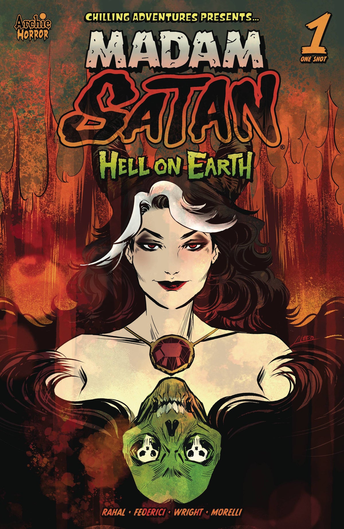 Archie Comic Publications Comic Books CHILLING ADV MADAM SATAN HELL ON EARTH CVR B SOO LEE (MR) 76281673667100121 JUL231385