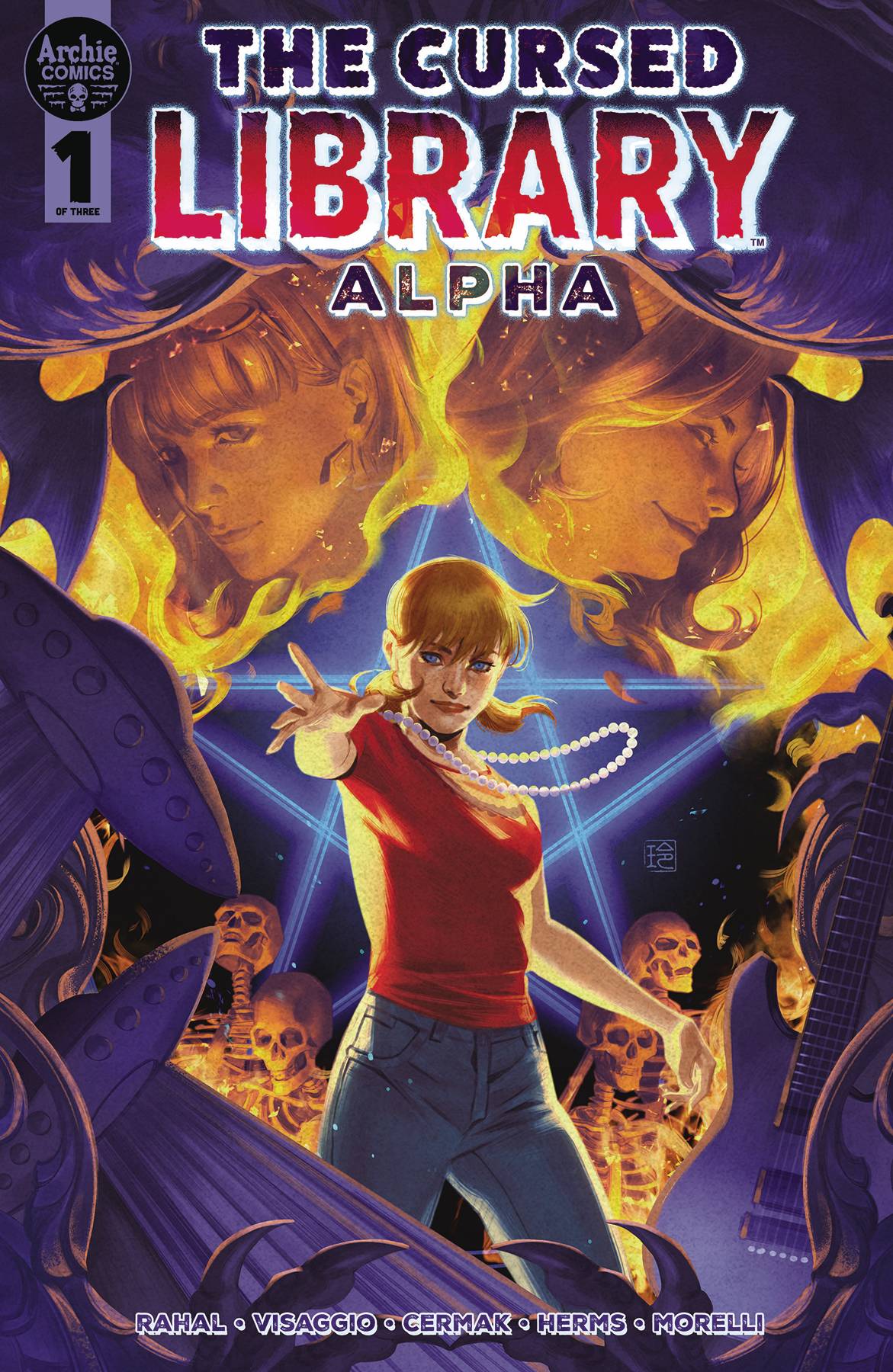 Archie Comic Publications Comic Books CURSED LIBRARY ALPHA #1 CVR D REIKO MURAKAMI '76281682511500141 JUN241081