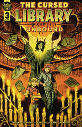 Archie Comic Publications Comic Books CURSED LIBRARY UNBOUND CVR B FRANCESCO FRANCAVILLA 76281682511500321 AUG241122