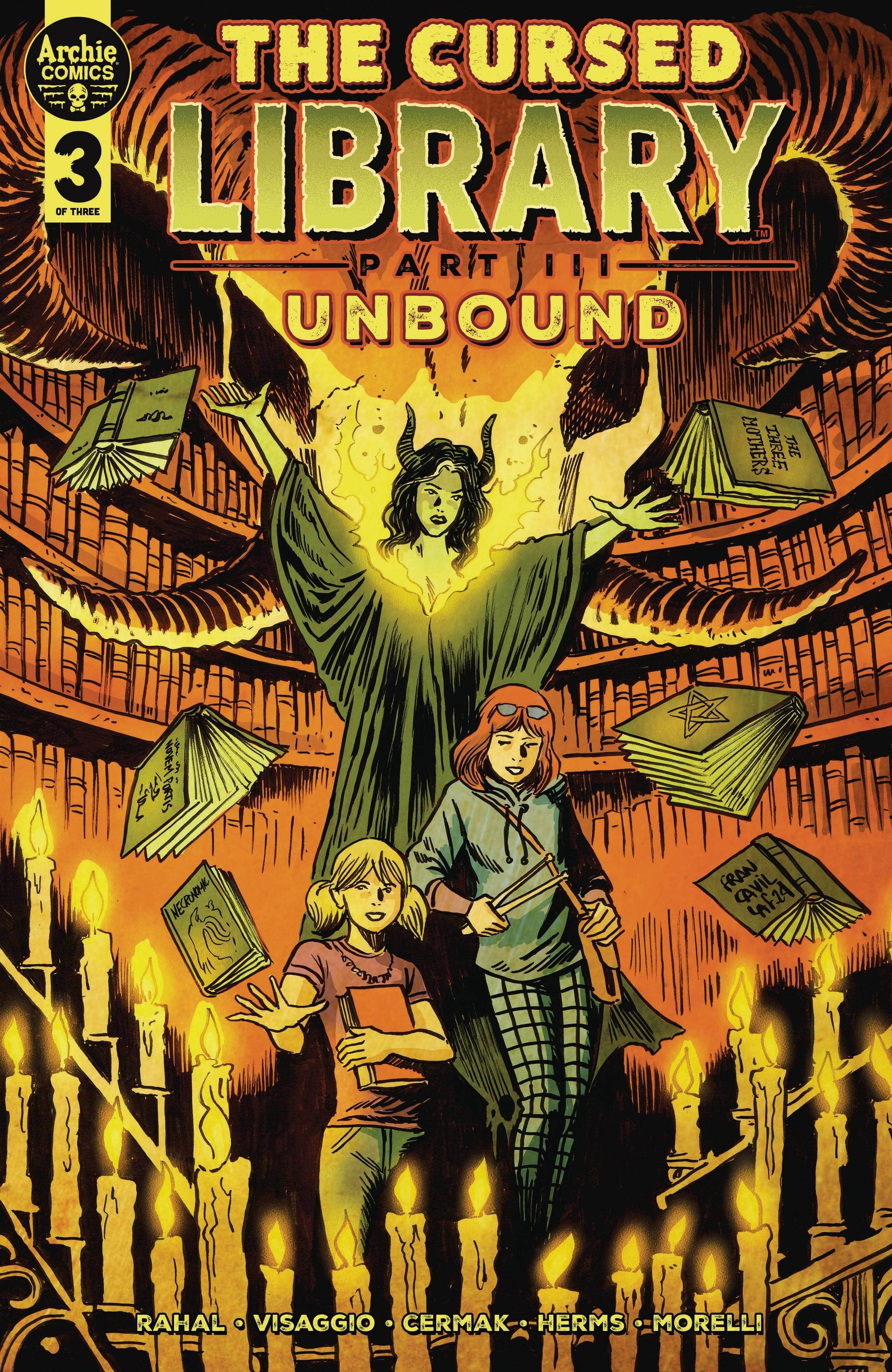 Archie Comic Publications Comic Books CURSED LIBRARY UNBOUND CVR B FRANCESCO FRANCAVILLA 76281682511500321 AUG241122