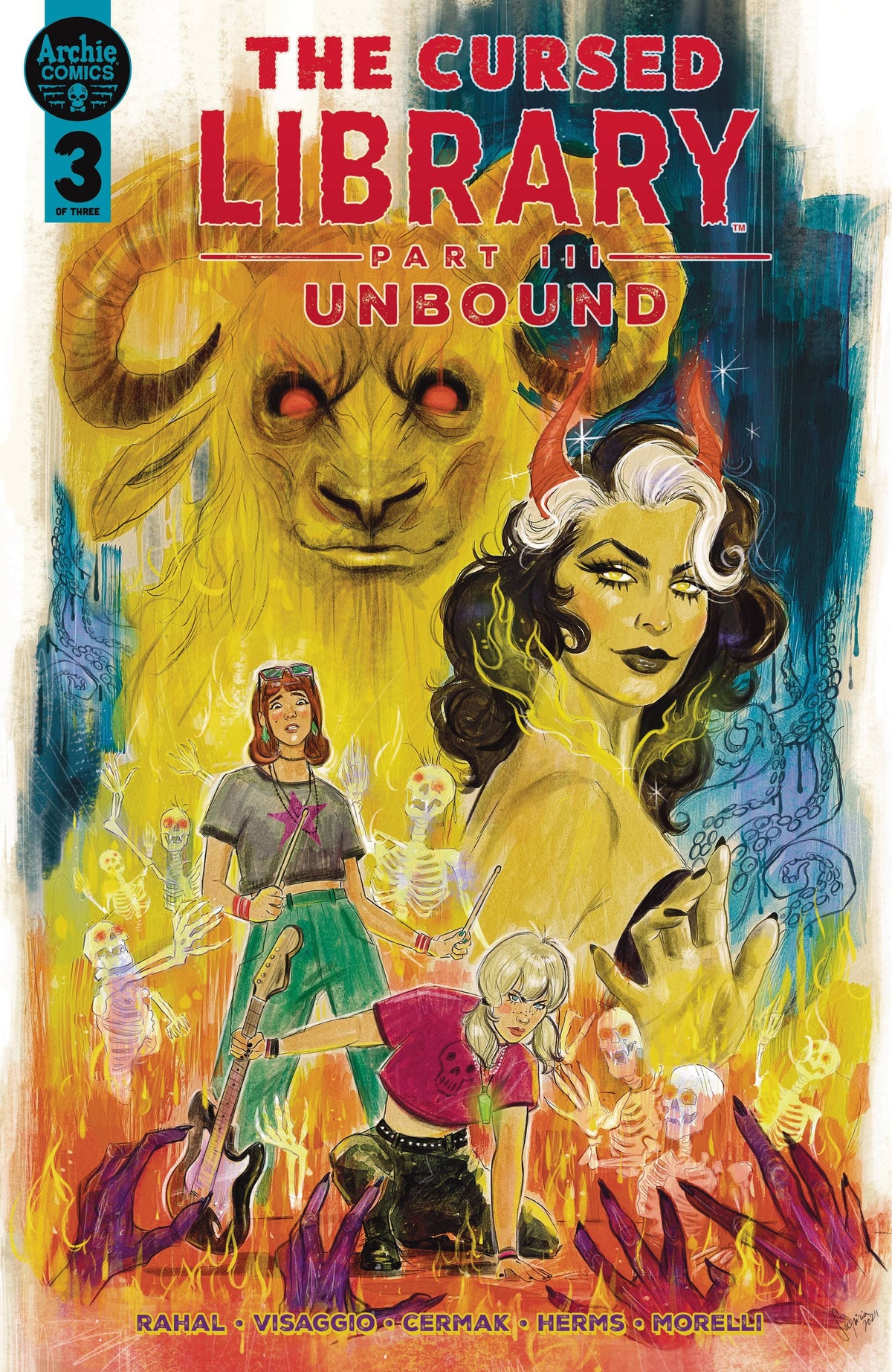 Archie Comic Publications Comic Books CURSED LIBRARY UNBOUND CVR D SUSPIRIA VILCHEZ 76281682511500341 AUG241124