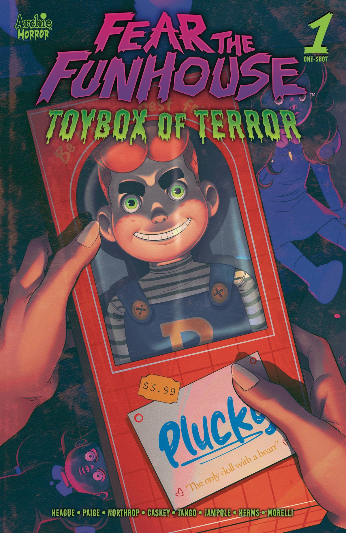 Archie Comic Publications Comic Books FEAR THE FUNHOUSE PRES TOYBOX OF TERROR CVR B SWEENY BOO 76281693839600121 AUG231585