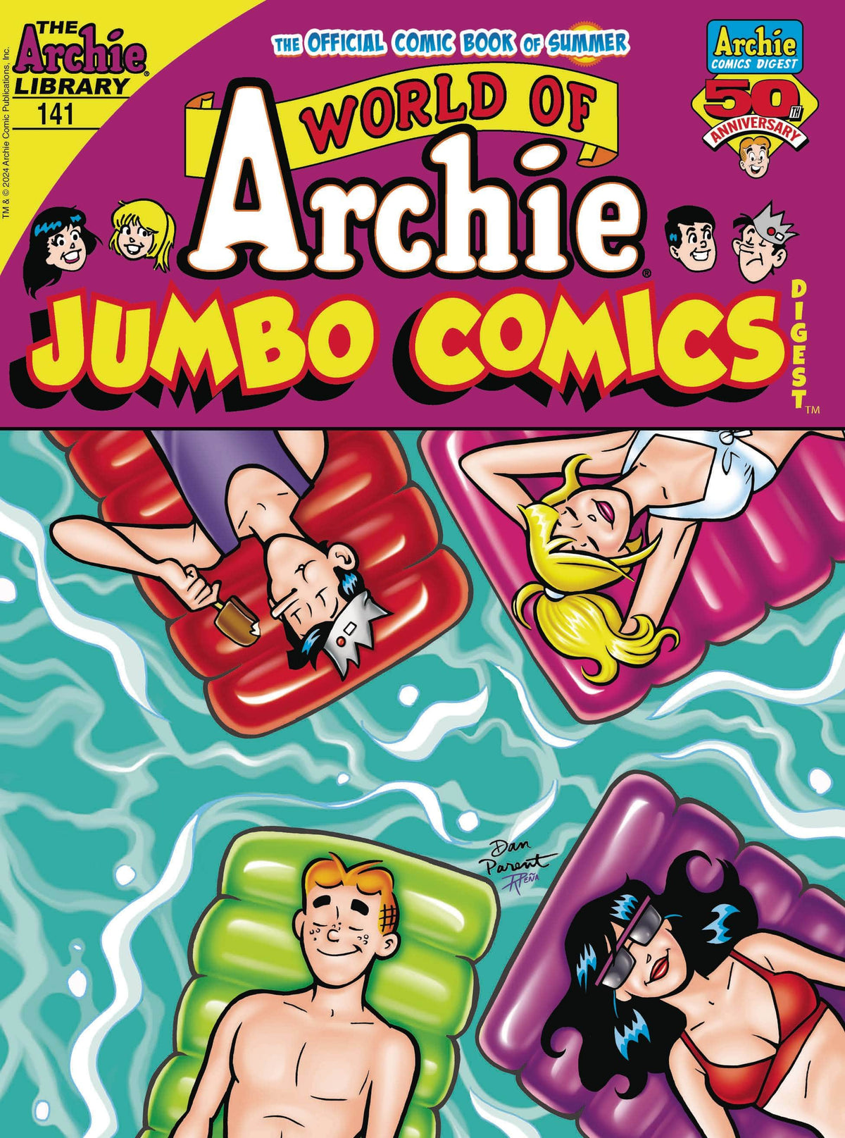 ARCHIE COMIC PUBLICATIONS Comic Books WORLD OF ARCHIE JUMBO COMICS DIGEST #141 76281646850314111 APR241022