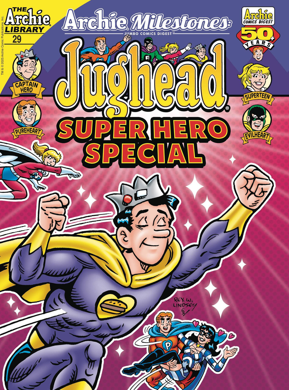ARCHIE COMIC PUBLICATIONS Graphic Novel ARCHIE MILESTONES JUMBO DIGEST #29 JUGHEADS SUPERHERO SPECIA 76281664872102911 MAR250771
