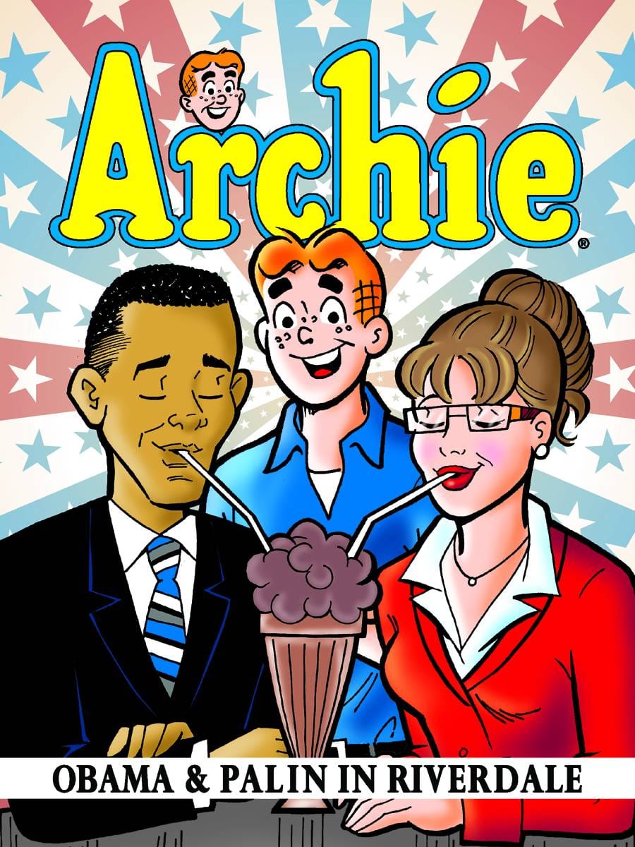 ARCHIE COMIC PUBLICATIONS Graphic Novel ARCHIE OBAMA & PALIN IN RIVERDALE TP 9781879794870 AUG110816