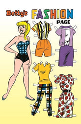 Archie Comics Publications Comic Books ARCHIE COMICS 85TH ANNIVERSARY PRESENTS BETTY & VERONICA FASHION PAGES (ONE-SHOT) CVR B DAN DECARLO BETTY PIN-UP VAR (Release Date: 08/26/2026) 76281632746600121 0626AC0532