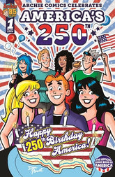 Archie Comics Publications Comic Books ARCHIE COMICS CELEBRATES AMERICAS 250TH (ONE SHOT) CVR A DAN PARENT 76281622250100111 0526AC0545
